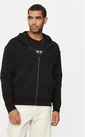 Calvin Klein Sweatshirt Shadow Embosed Logo K10K113088 Schwarz Regular Fit