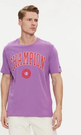 Champion T-Shirt 219852 Violett Comfort Fit