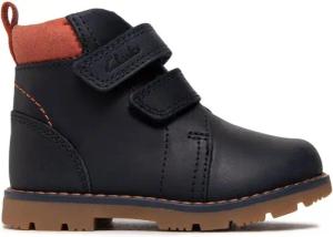 Clarks Schnürschuhe Heath Strap T 261692667 Dunkelblau