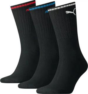 Puma Unisex Herren Damen Socken PUMA SPORT CREW STRIPE 3er Pack
