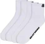 Skechers Unisex Quarter Socken Cushioned 4er Pack