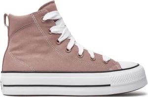 Converse Sneakers aus Stoff Chuck Taylor All Star Padded Lift Platform A11536C Braun