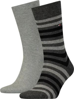 Tommy Hilfiger Herren Socken DUO STRIPE 2er Pack