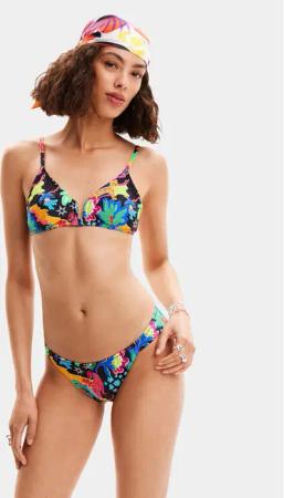 Desigual Bikini-Unterteil Jungle 24SWMK11 Bunt