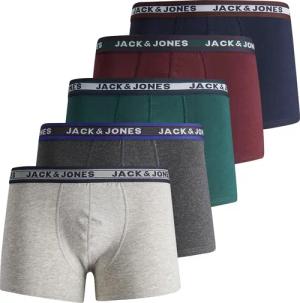 Jack & Jones Herren Boxershort JACOLIVER TRUNKS 5er Pack