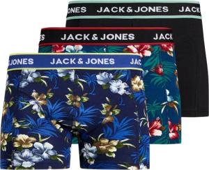 Jack & Jones Herren Boxershort JACFLOWER TRUNKS 3er Pack