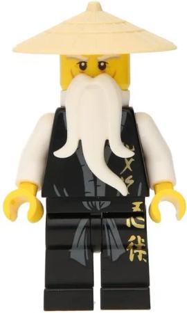 LEGO® Ninjago: Sensei Wu (Schwarzes Outfit) Spielbausteine