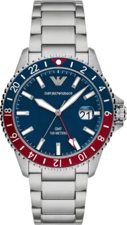 Emporio Armani Uhr Diver AR11590 Silberfarben