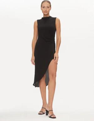 DKNY Sommerkleid D2A4B3AR Schwarz Regular Fit