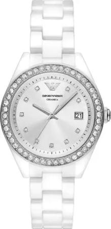Emporio Armani Uhr Leo AR70014 Silberfarben