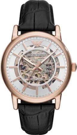 Emporio Armani Uhr Meccanico AR60007 Schwarz