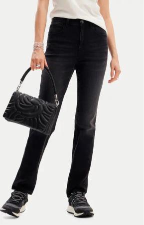 Desigual Jeans Carmela 24WWDD95 Schwarz Skinny Fit