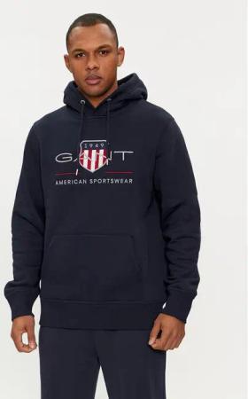 Gant Sweatshirt Archive Shield 2047082 Dunkelblau Regular Fit