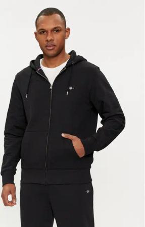 Gant Sweatshirt Shield 2007059 Schwarz Regular Fit
