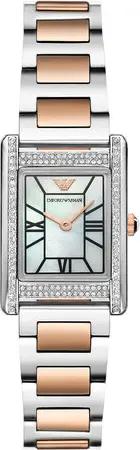 Emporio Armani Uhr Genni AR11626 Silberfarben