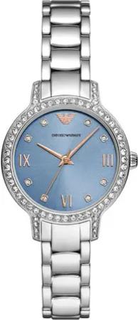 Emporio Armani Uhr Cleo AR11585 Silberfarben