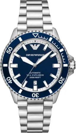 Emporio Armani Uhr Sea Explorer AR60079 Silberfarben