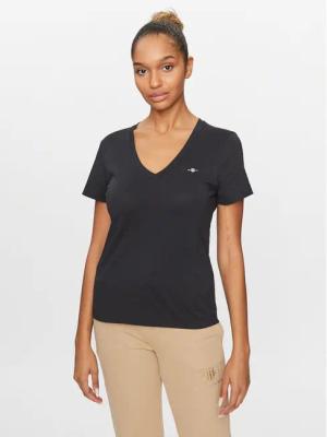 Gant T-Shirt Shield 4200750 Schwarz Regular Fit