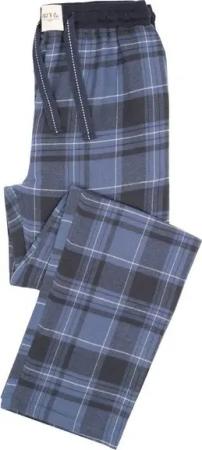 Phil & Co. Schlafanzug FLANELL Pyjamahose Schlafanzughose, warme Pyjama Schlafanzug