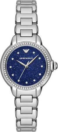 Emporio Armani Uhr Mia AR11630 Silberfarben