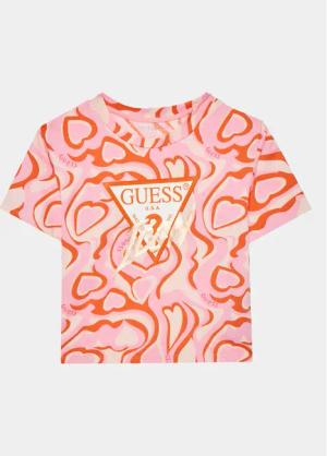 Guess T-Shirt J3YI17 K6YW3 Bunt Boxy Fit