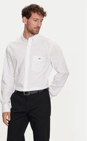 Gant Hemd Poplin 3000100 Weiß Regular Fit