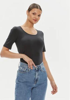 Gant T-Shirt 4203491 Schwarz Slim Fit