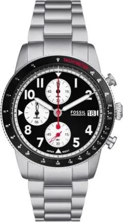 Fossil Uhr Sport Tourer FS6045 Silberfarben