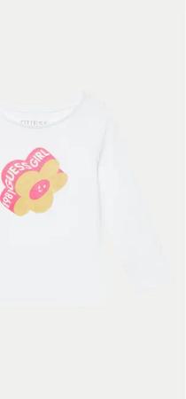 Guess Bluse K4YI02 K6YW4 Weiß Regular Fit
