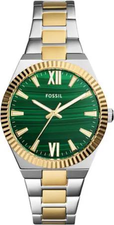 Fossil Uhr Scarlette ES5334 Silberfarben