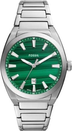 Fossil Uhr Everett FS6056 Silberfarben