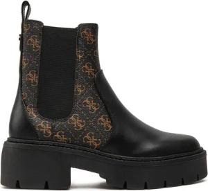 Guess Klassische Stiefeletten Shuze FLTSHU ELE10 Schwarz