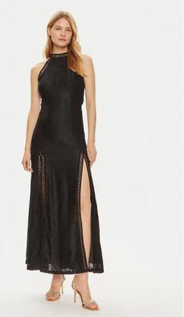 Guess Abendkleid W2YK96 K3I20 Schwarz Regular Fit