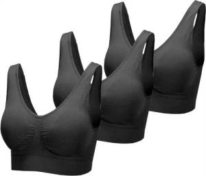 Bestlivings T-Shirt-BH (3-tlg., 3er-Pack) Damen Basic Wohlfühl BH - 3er Pack - Seamless BH Bralette