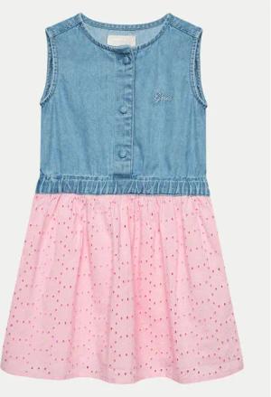 Guess Kleid für den Alltag K4GK19 D5BQ0 Bunt Regular Fit
