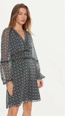 Guess Kleid für den Alltag Yvette W4BK29 WDW82 Blau Regular Fit