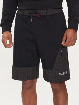 Guess Sportshorts Z4GD00 KC532 Schwarz Regular Fit