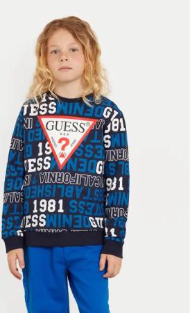 Guess Sweatshirt L4YQ02 KA6R3 Dunkelblau Regular Fit