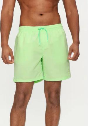 Guess Badeshorts F4GT01 WG282 Grün Regular Fit