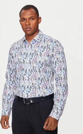JOOP! Hemd 200Pitty 30041410 Beige Slim Fit