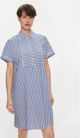 JOOP! Hemdkleid 30041716 Blau Loose Fit