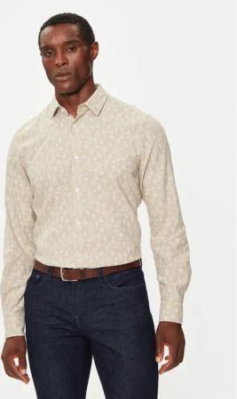 JOOP! Hemd 17 JSH-154Pit-W 30043581 Beige Slim Fit