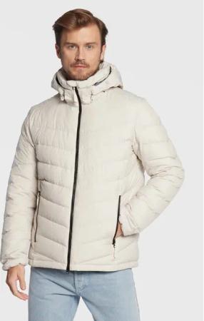 Jack Wolfskin Daunenjacke Fairmont 1203591 Écru Regular Fit