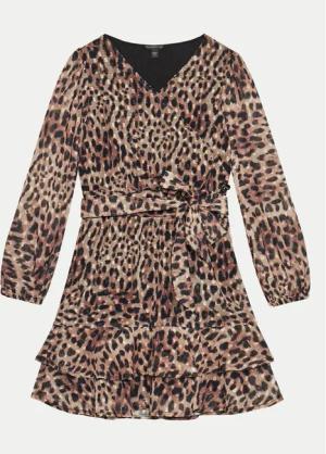 Guess Kleid für den Alltag J4BK19 WGLQ0 Bunt Regular Fit