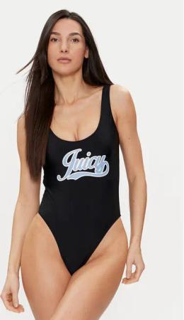 Juicy Couture Badeanzug Retro Devina JCITS223204 Schwarz