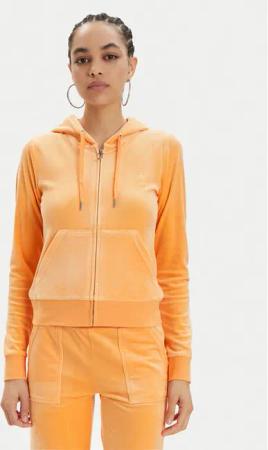 Juicy Couture Sweatshirt Robertson JCAP176 Orange Slim Fit