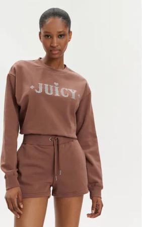 Juicy Couture Sweatshirt Cristabelle Rodeo JCBAS223824 Braun Regular Fit