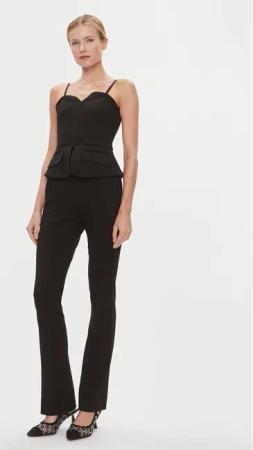 KARL LAGERFELD Jumpsuit 240W1311 Schwarz Regular Fit