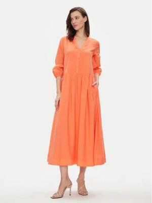 JOOP! Sommerkleid 30042067 Orange Regular Fit