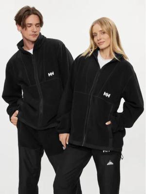 Helly Hansen Fleecejacke Unisex Yu Fleece 54018 Schwarz Relaxed Fit